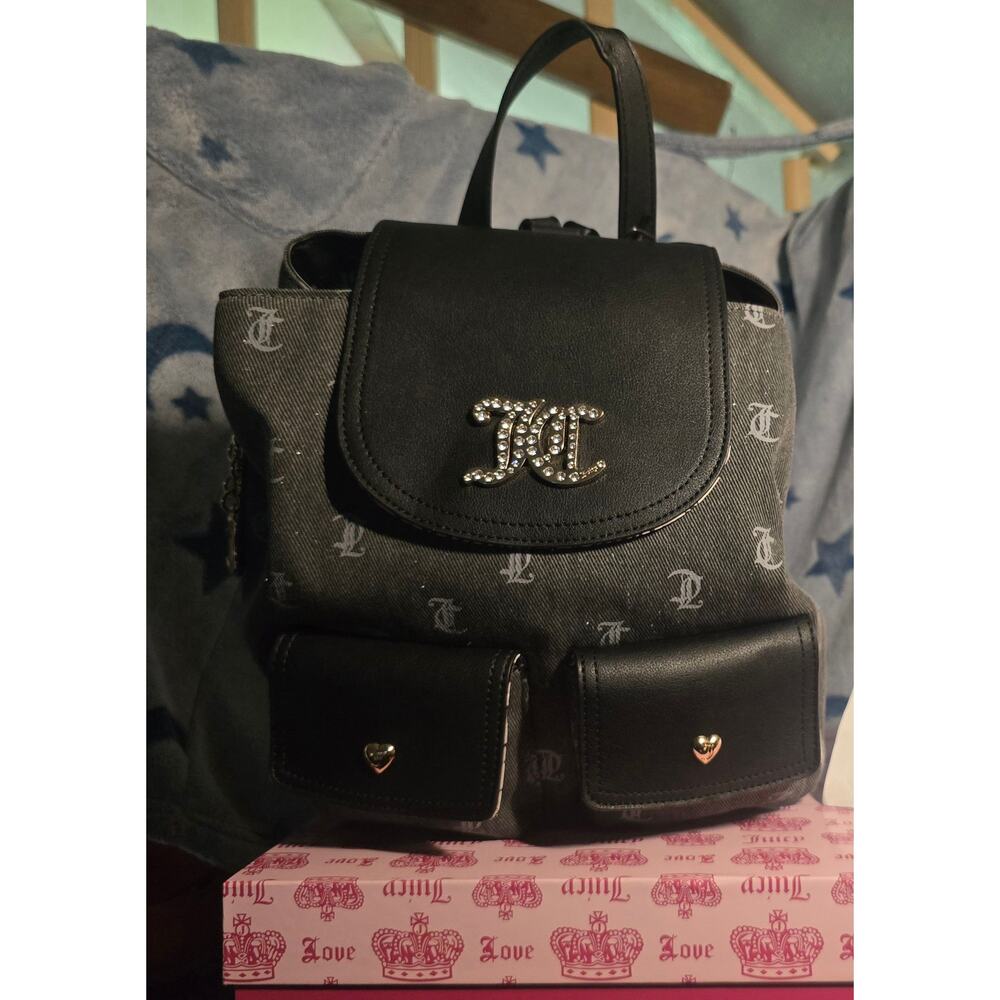 Juicy Couture Pack It Up Backpack Black